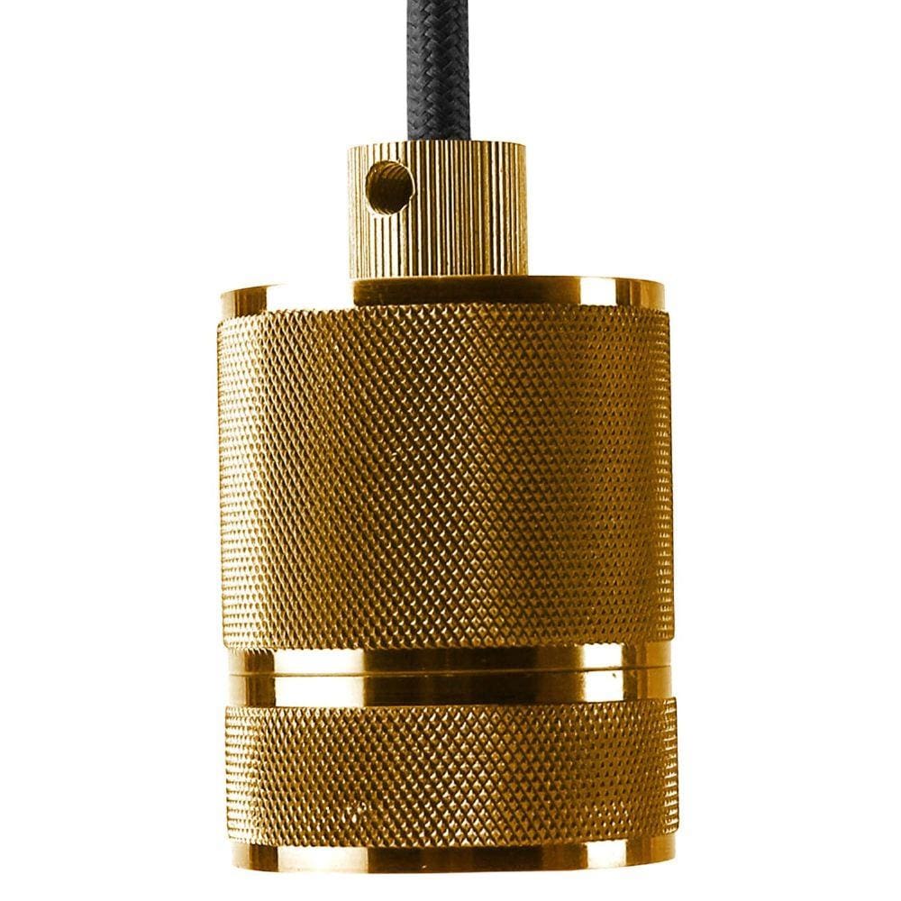 Pendente Soquete de Metal 6cmx5cm Socket Bella Iluminação Dourado