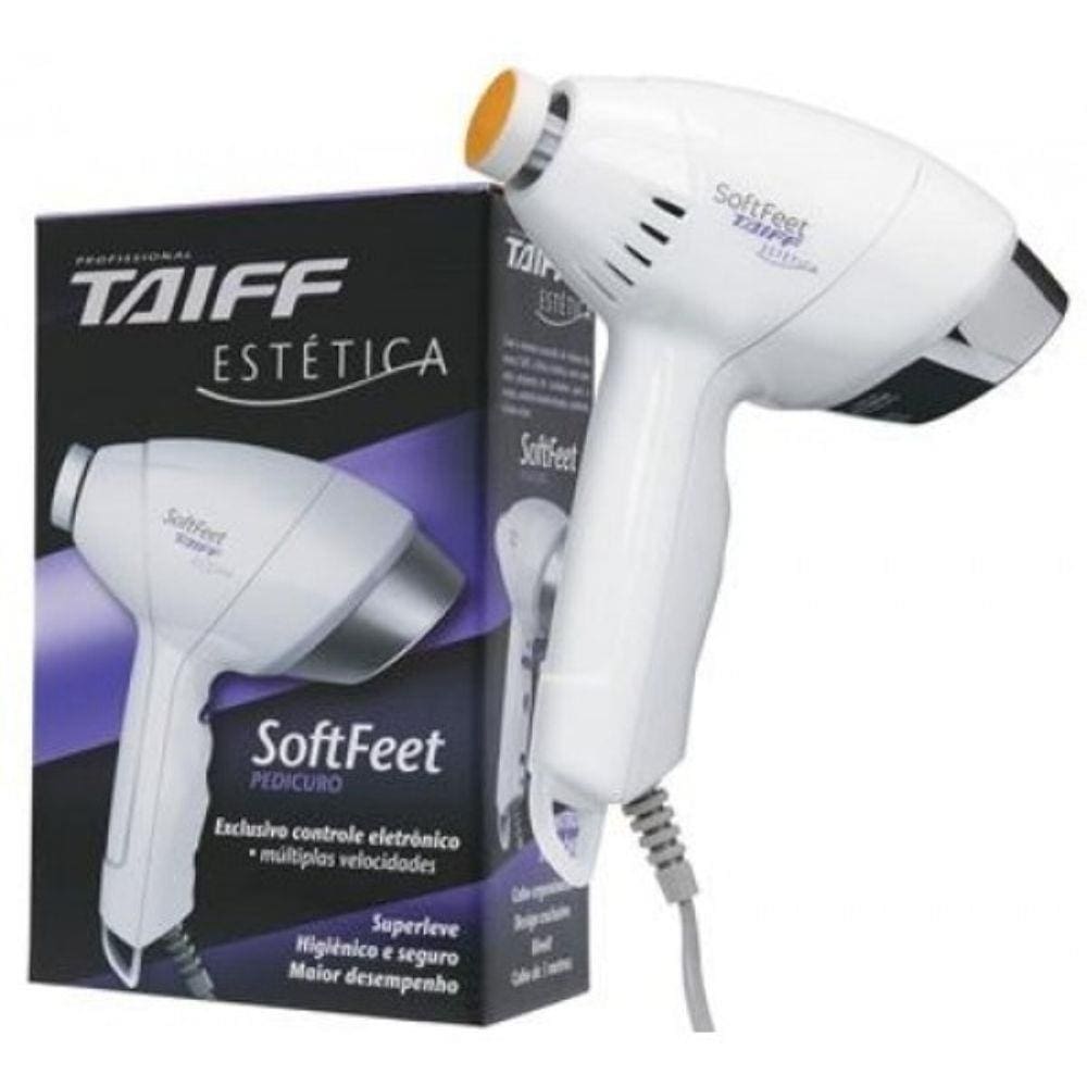 Lixa Eletrica Para Pés Bivolt Taiff Pedicuro Esfoliador