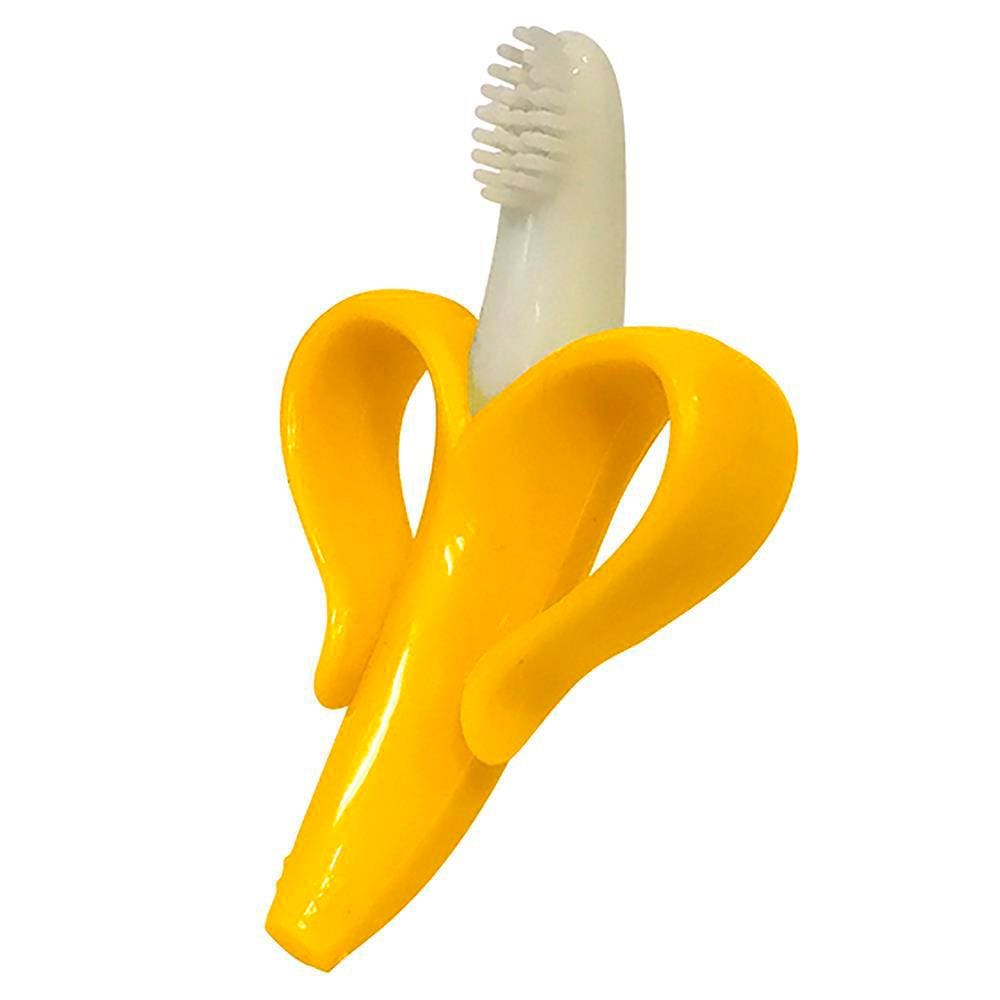 Massageador de Gengiva Banana Buba Baby - Amarelo