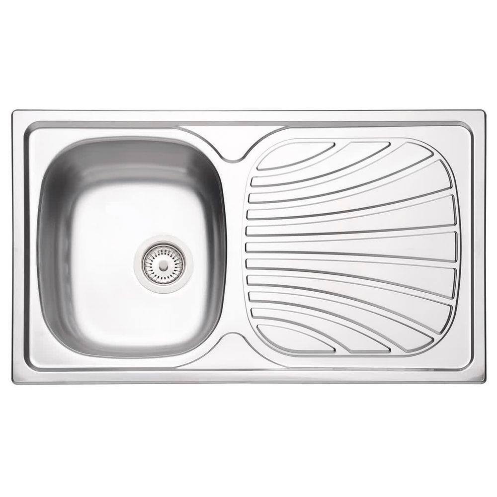 Cuba De Sobrepor Simples 86X50cm Inox 93845602 Tramontina