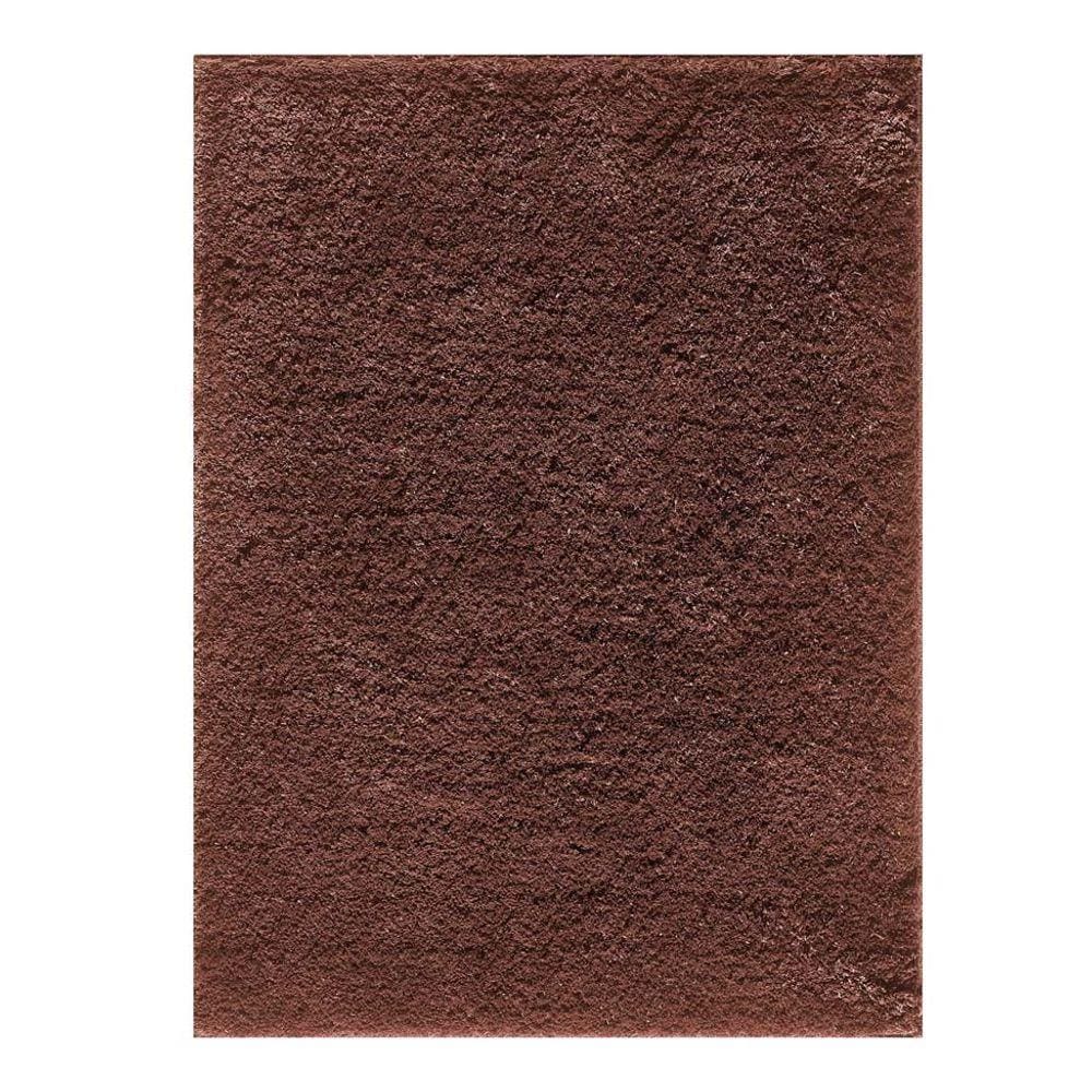 Tapete Polipropileno Silky Light Chocolate 150x200