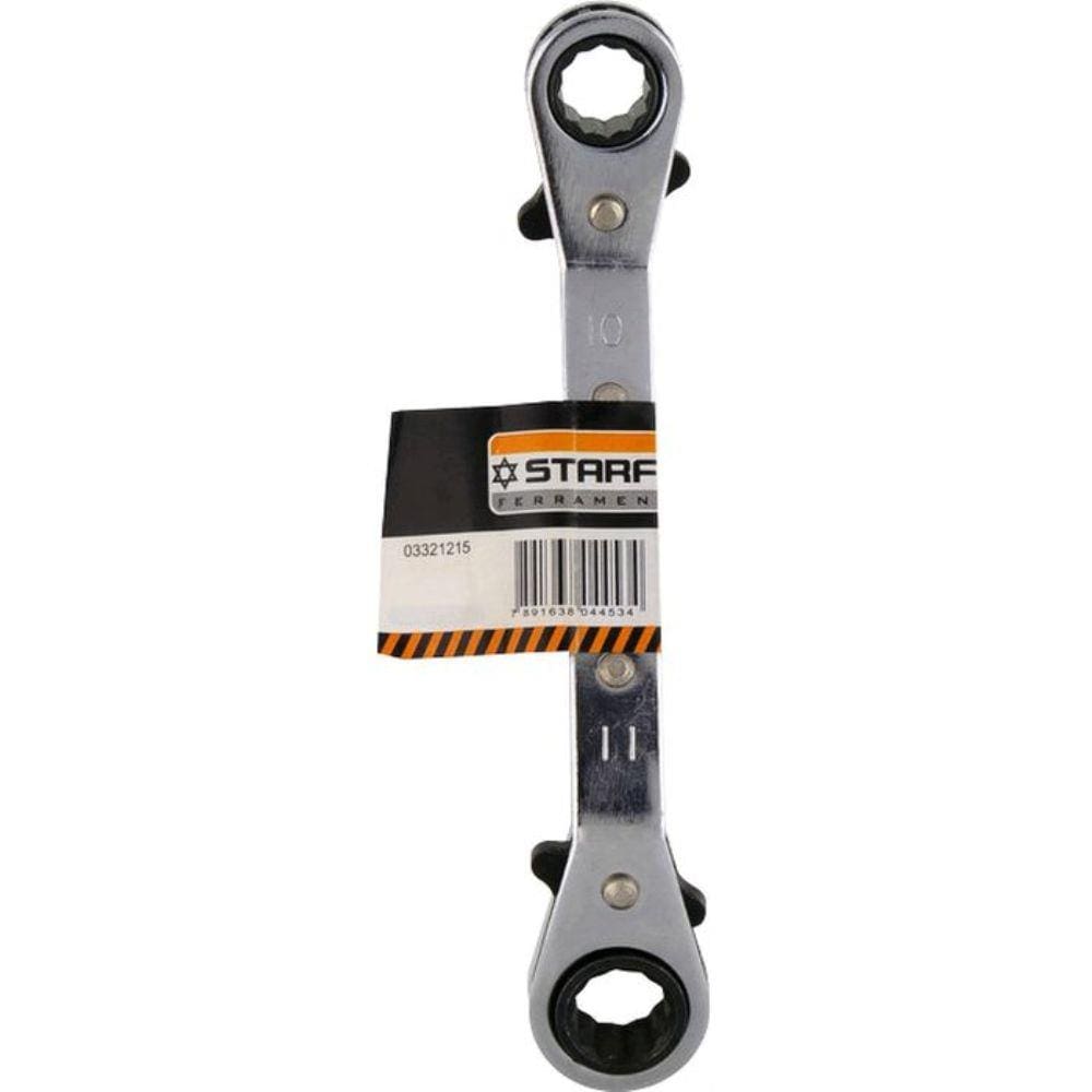 Chave Estrela Catraca Starfer 10x11mm