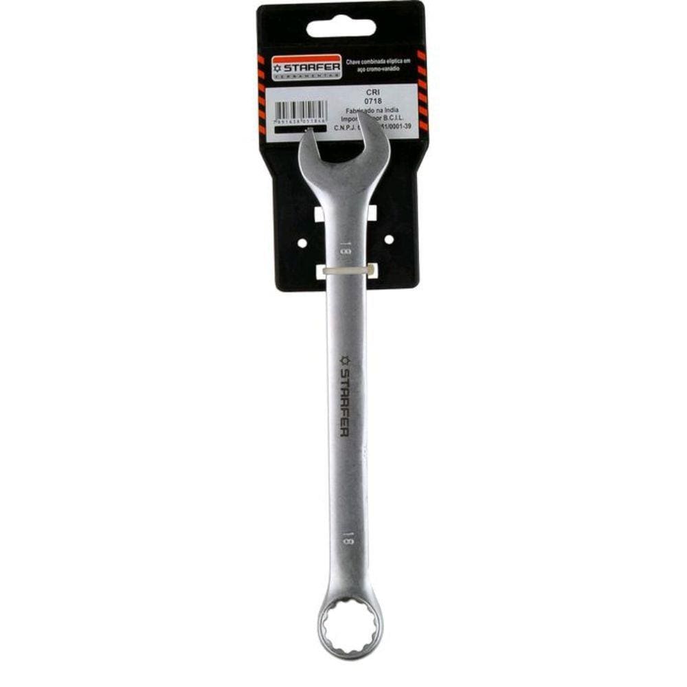 Chave Combinada Cromo Vanádio Starfer 8mm