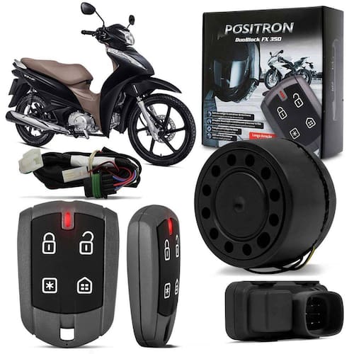Alarme Moto Pósitron DuoBlock Fx G8 Honda Biz 125 2018 2019 Função Presença Menor preço em Alarme Moto Pósitron DuoBlock Fx G8 Honda Biz 125 2018 2019 Função Presença