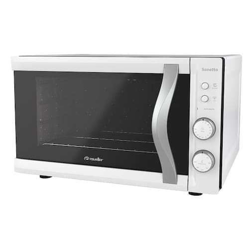 imagem-Forno Elétrico Mueller Sonetto 44L com Timer - Branco - 110V