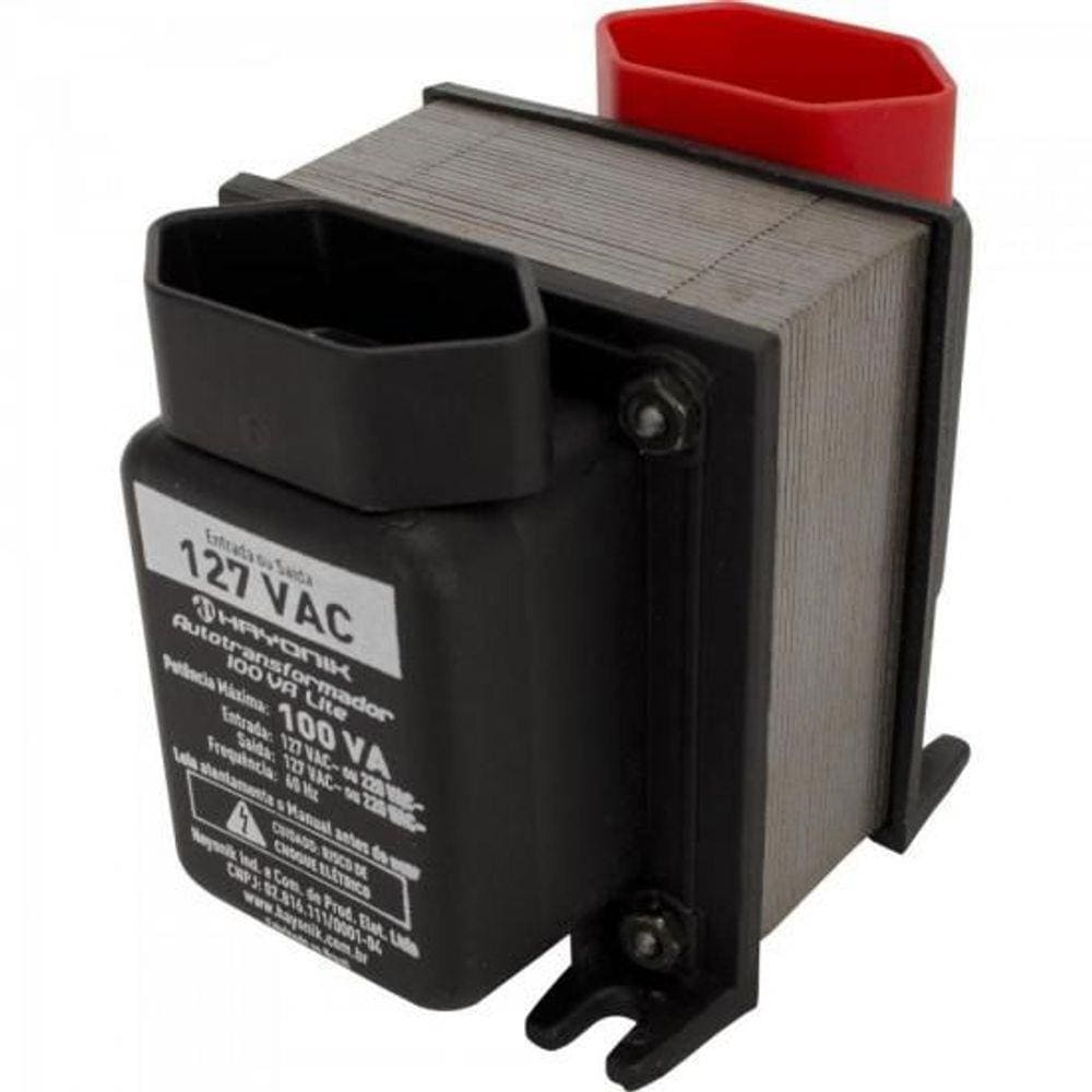 Autotrafo Universal 100va Lite Preto Hayonik