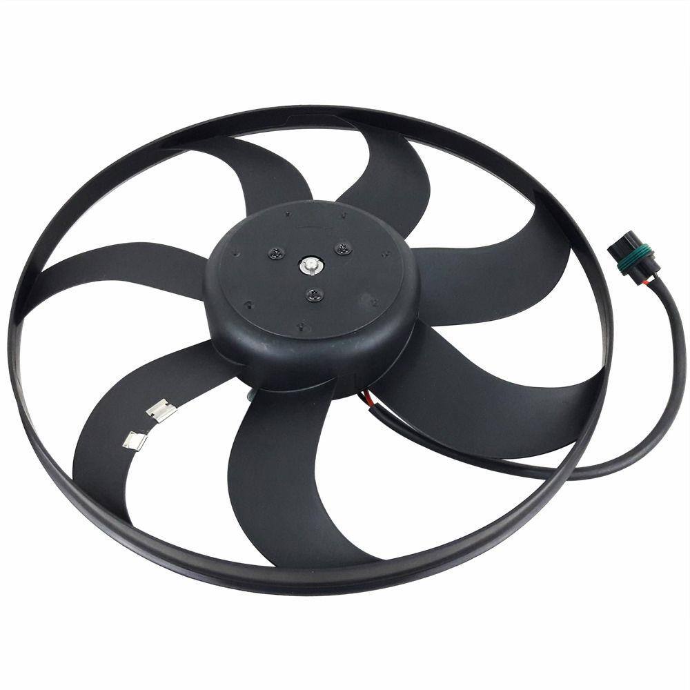 Eletroventilador Gol Saveiro Voyage G5 G6 08 até 2017 Polo 1.6 06 até 2013 Golf 1.6 07 até 2013 Fox 2008 até 2018 com Ar Condicionado