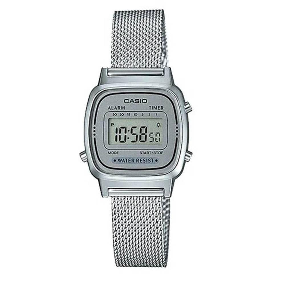 Relógio Casio Feminino Digital Vintage LA670WEM-7DF
