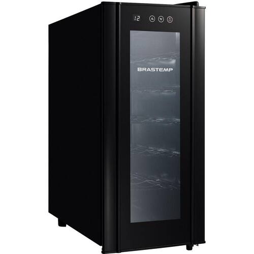 Adega de Vinhos Brastemp 12 Garrafas BZC12BE All Black Menor preço em Adega de Vinhos Brastemp 12 Garrafas BZC12BE All Black