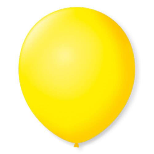 Balão São Roque Redondo N°8 C/50un Amarelo Citrinico Menor preço em Balão São Roque Redondo N°8 C/50un Amarelo Citrinico