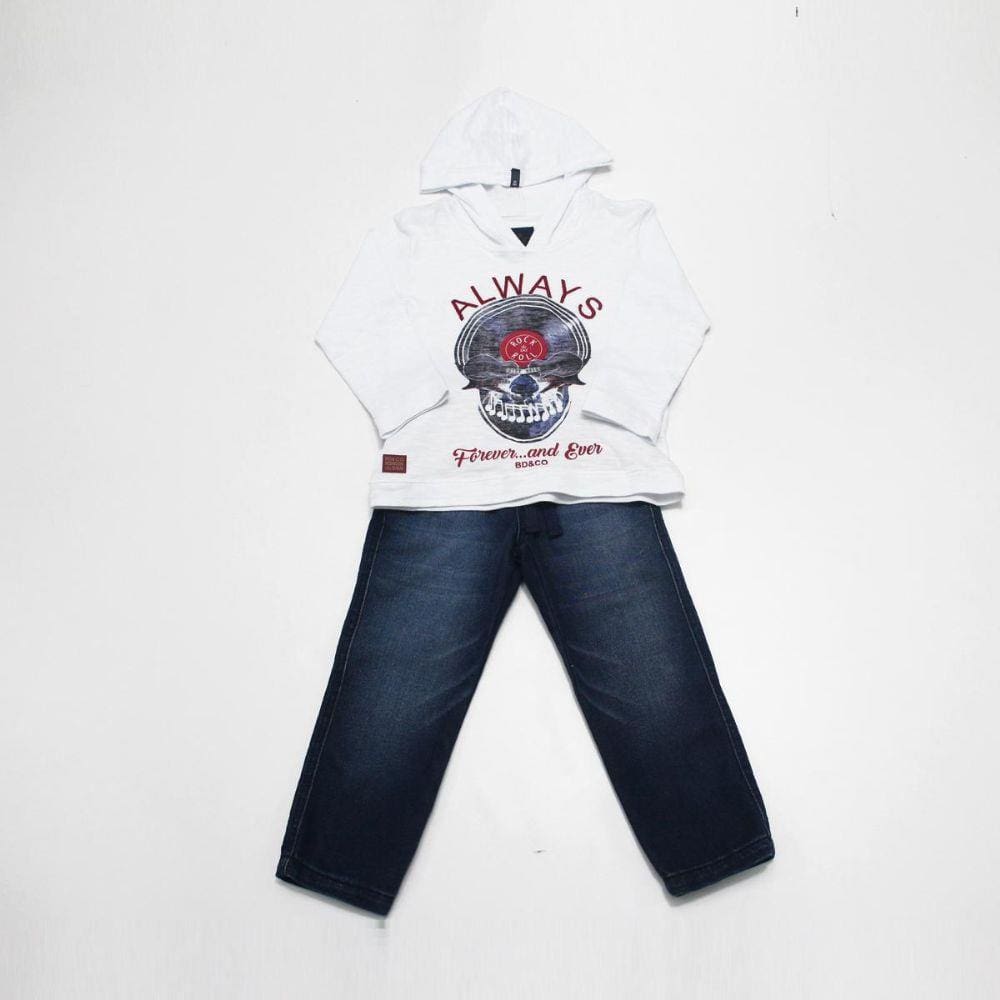 Conjunto Banana Danger Camiseta Capuz Cl Always 32403u In18