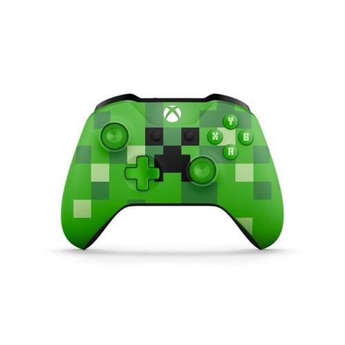 Controle Microsoft Minecraft Creeper sem fio - Xbox One S Menor preço em Controle Microsoft Minecraft Creeper sem fio - Xbox One S