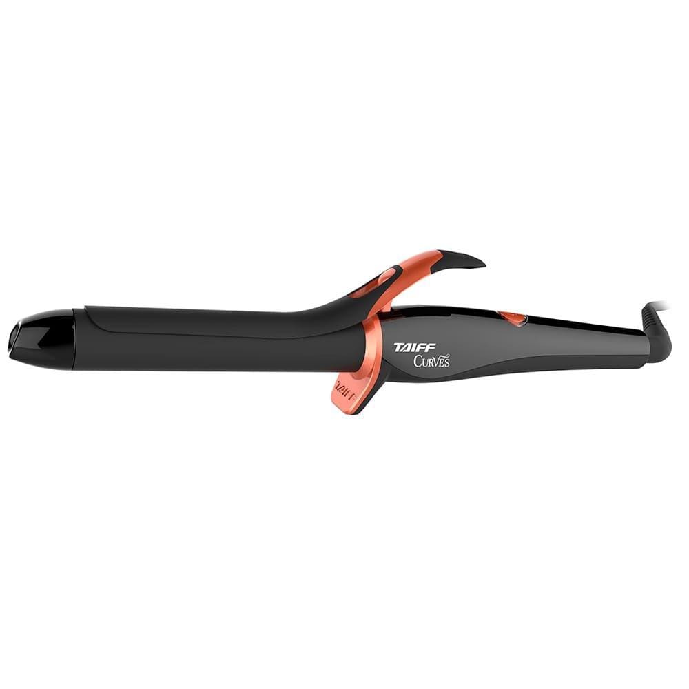 Modelador de Cachos Taiff Curves com Tubo de 1 Polegada, de Cerâmica,