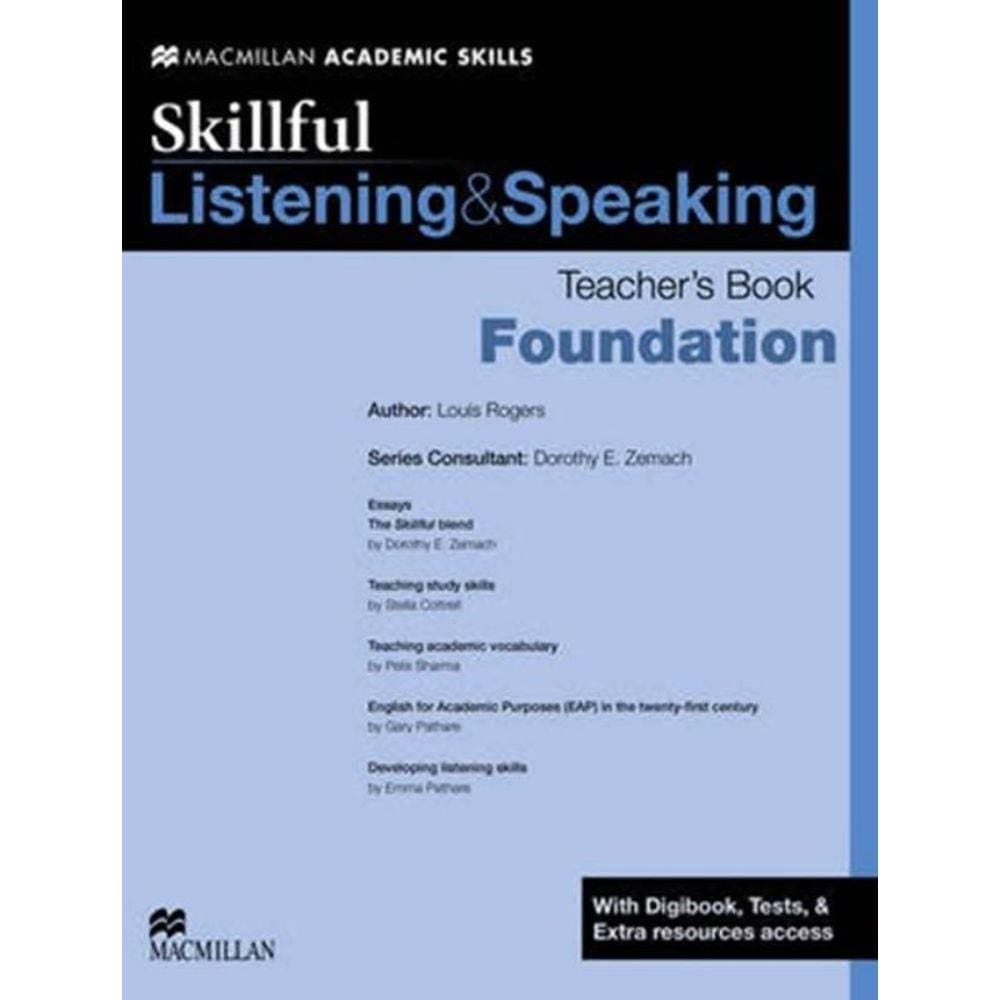 Skillful Foundation Listening & Speaking Tb - 1St Ed