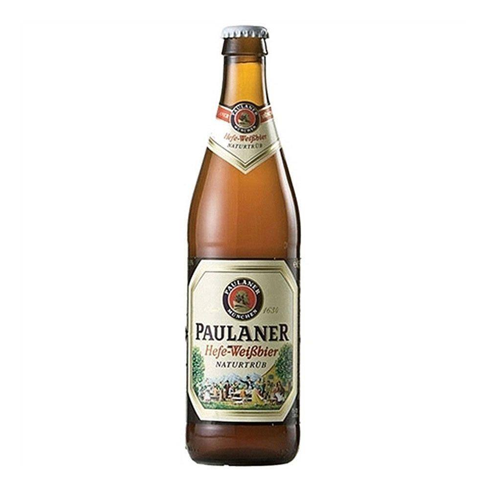 Cerveja alemã Paulaner Hefe-weiss 500ml