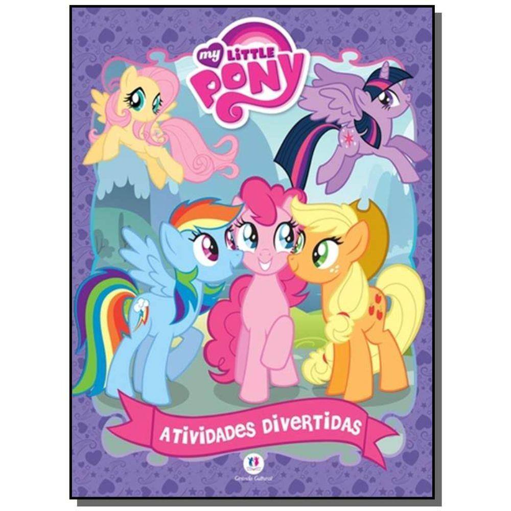 Livro de colorir my little pony vale das letras