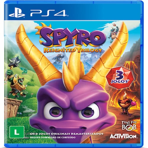 Jogo Spyro Reignited Trilogy - PS4 é boa?