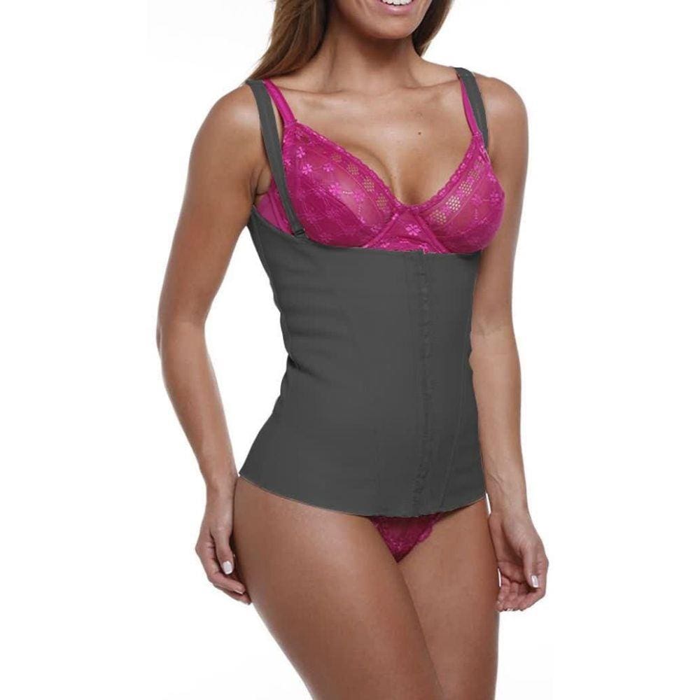 Cinta modeladora emborrachada feminina body corselet Esbelt ref. 458