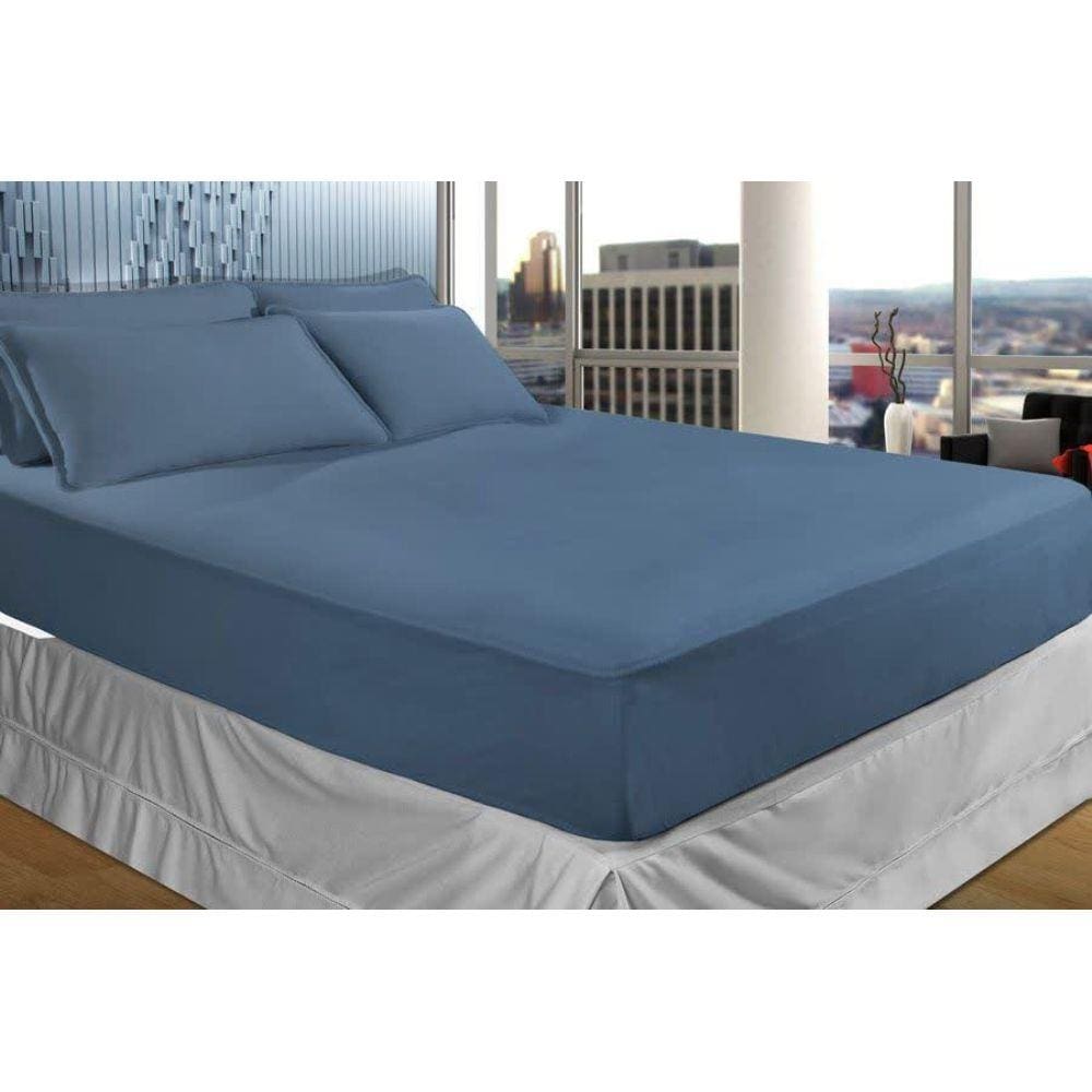 Jogo de Cama Casal em Malha 100% Algodão