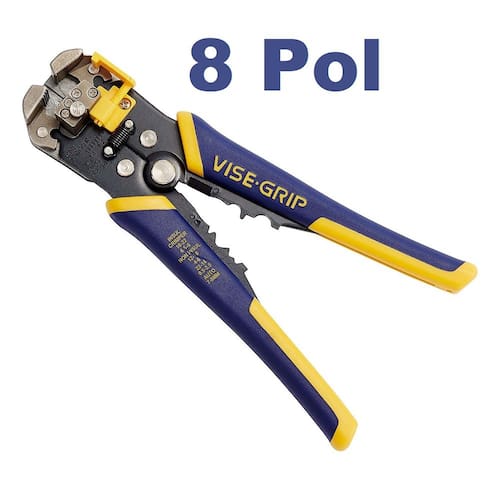 Menor preço em Alicate Eletrecista Desencapador de Fios 8 pol VISE GRIP irwin 2078300