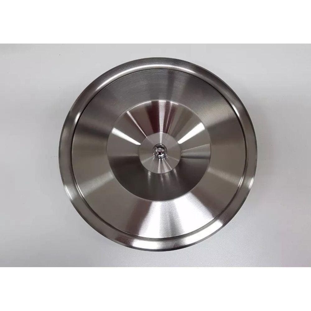 Lixeira Pia Cozinha Embutir 5 Lt Inox Balde Alumínio