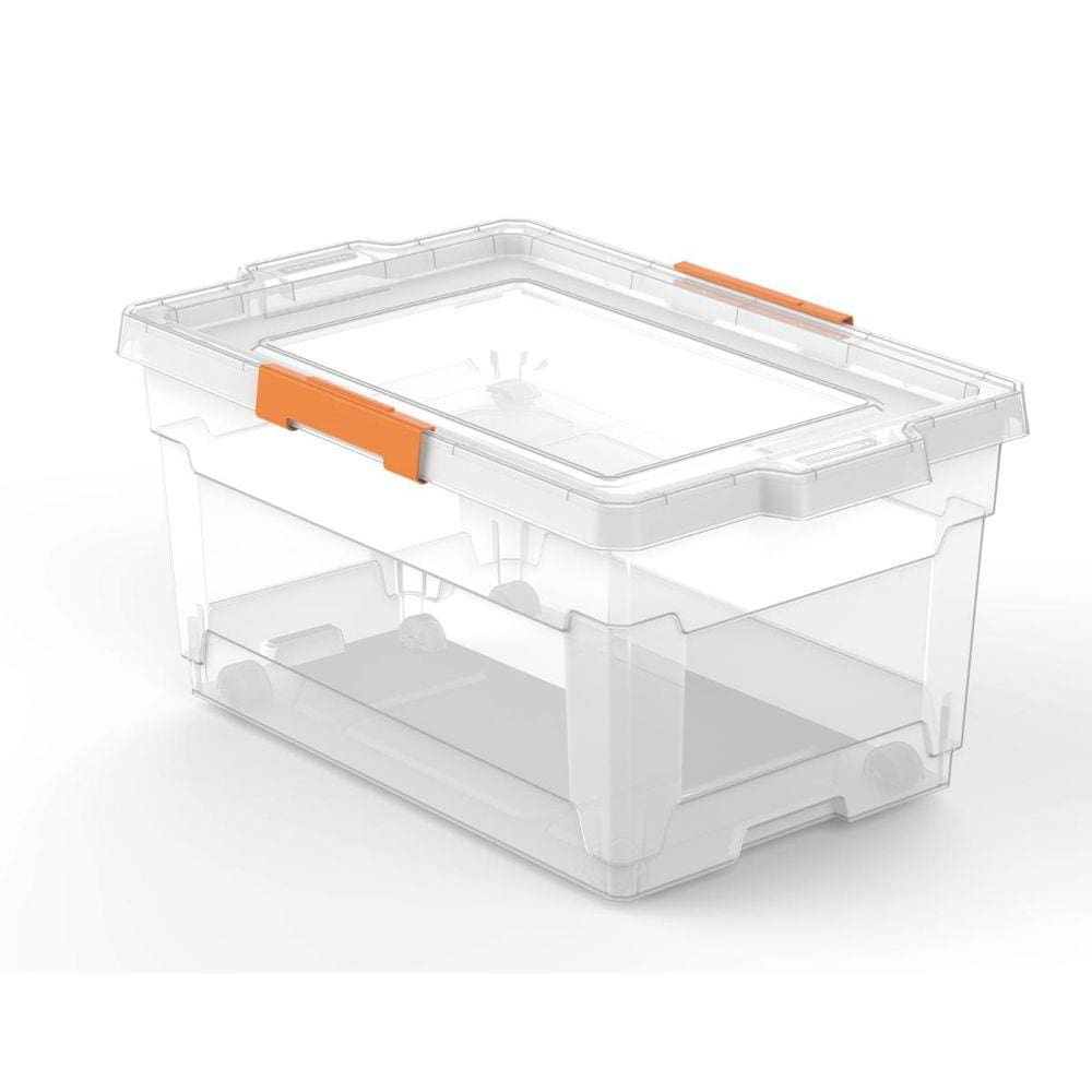 Caixa Organizadora 60L Transparente