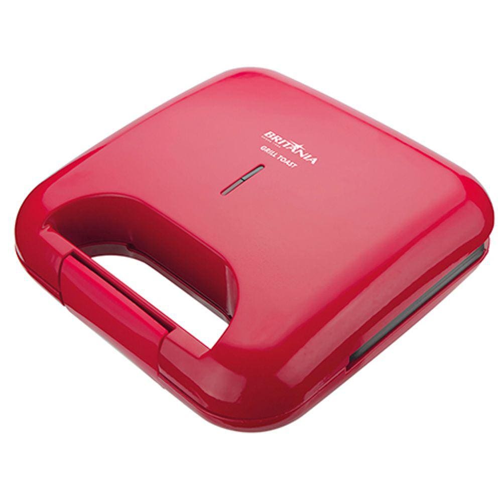 Grill Toast BGR01V 2 Sanduíches Vermelho Britânia