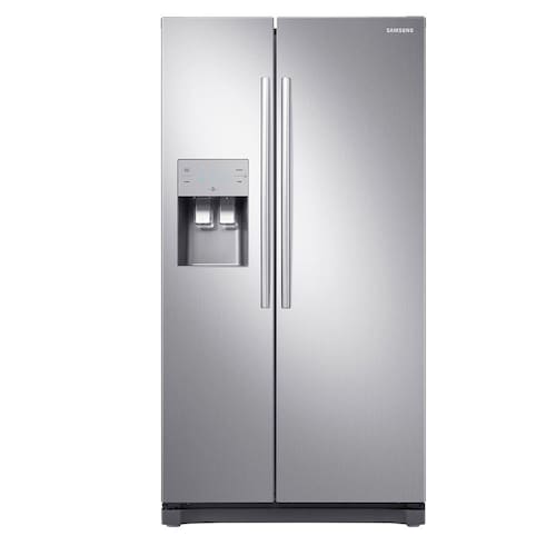 imagem-Geladeira Samsung Side by Side Inox 501 Litros 110V RS50N3413S8/AZ
