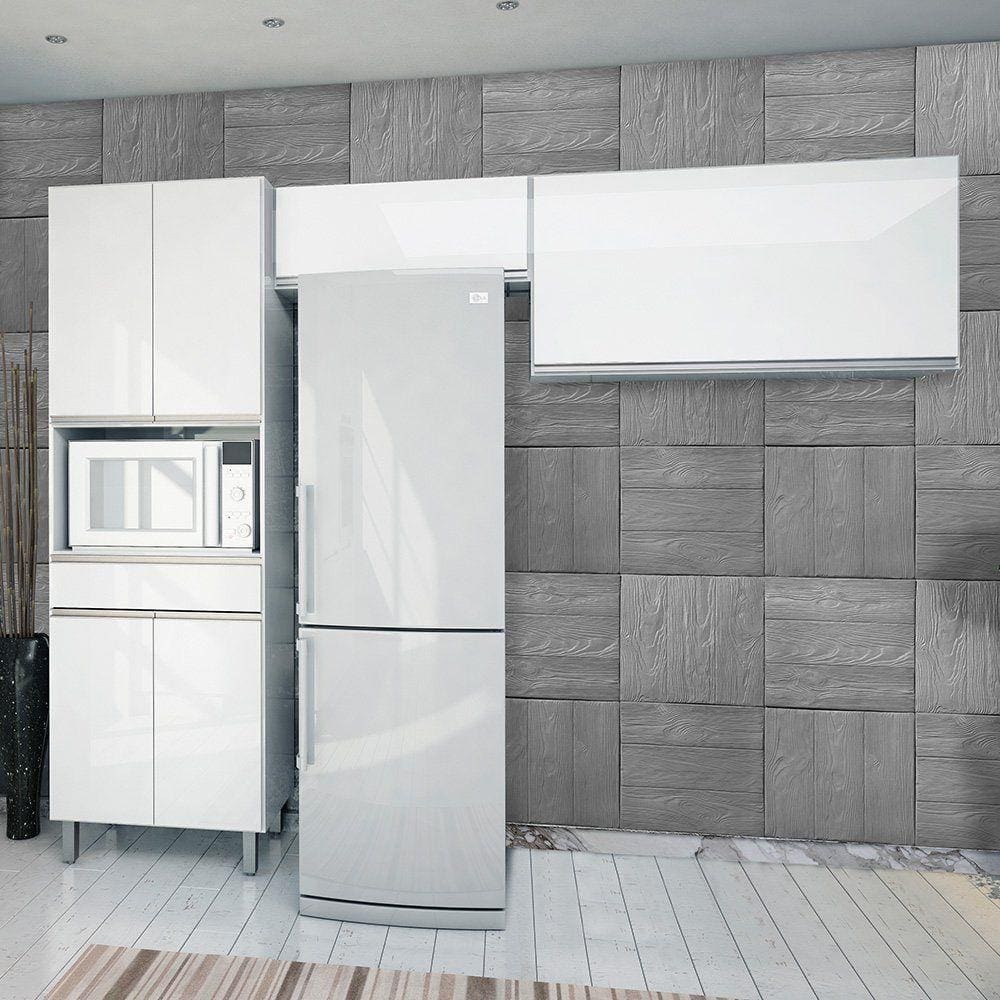 Cozinha Compacta 3 Peças Batrol Top Class Branco