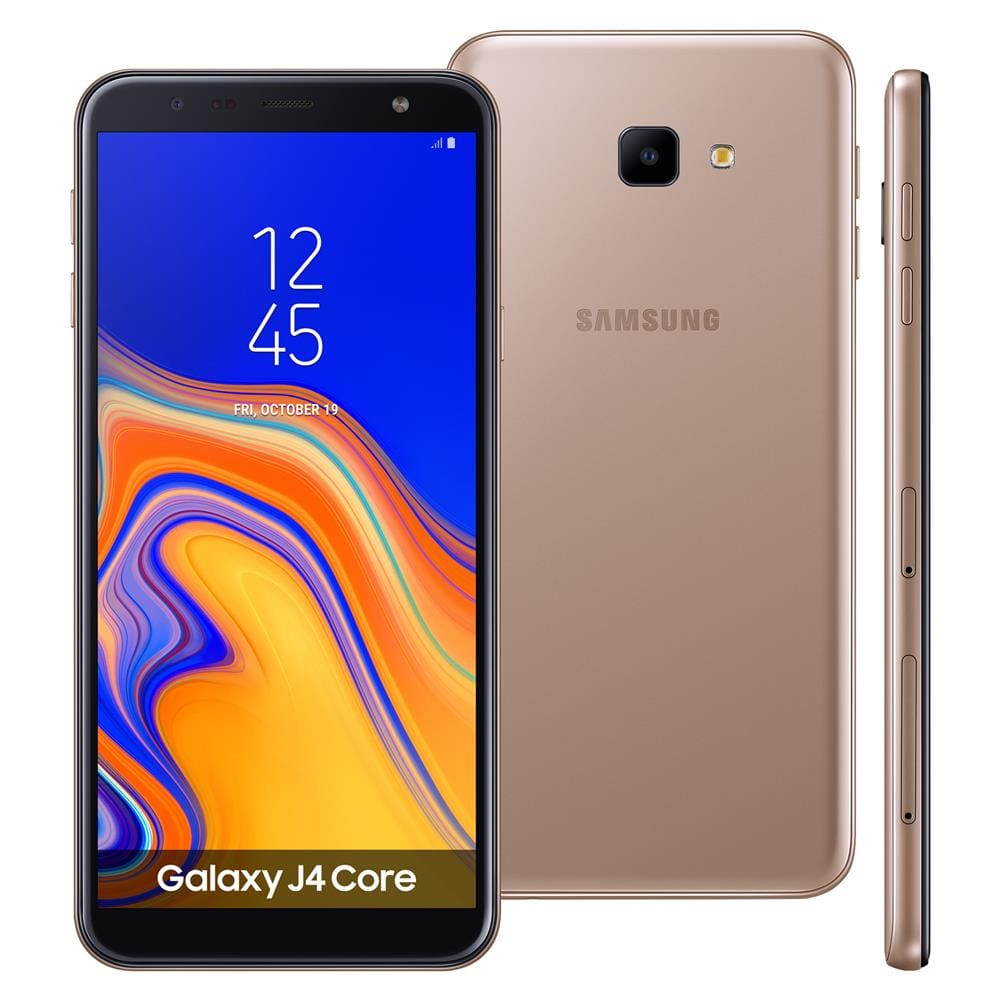 Smartphone Samsung Galaxy J4 Core Cobre 16GB, Tela Infinita de 6\