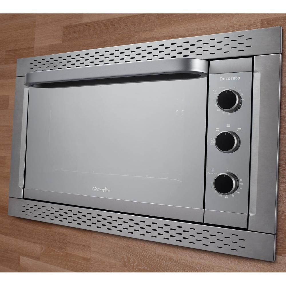 Forno Elétrico de Embutir Mueller Decorato 44 Litros - Inox - 220V