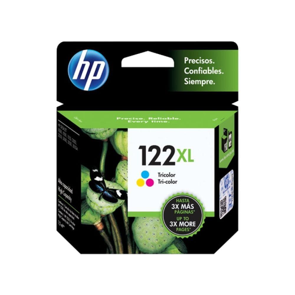 INATIVO Cartucho de tinta HP CH564HB HP 122XL Tricolor 7,5ML