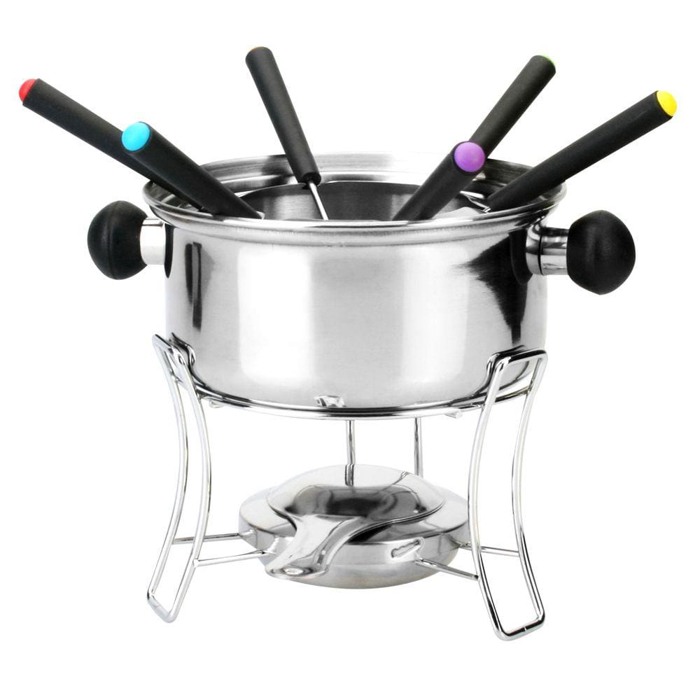 Conjunto de Fondue de Inox 410 com 10 Peças