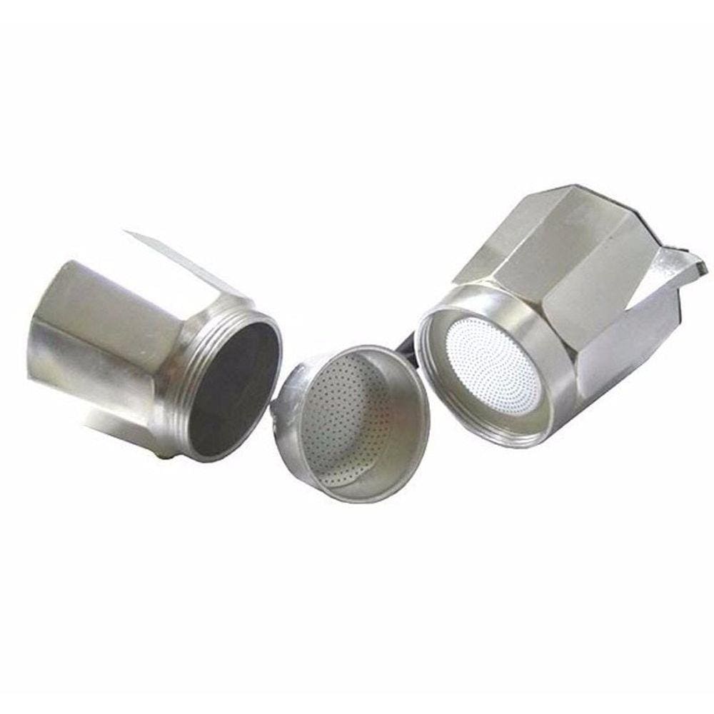 Cafeteira italiana de alumínio 6 xícaras