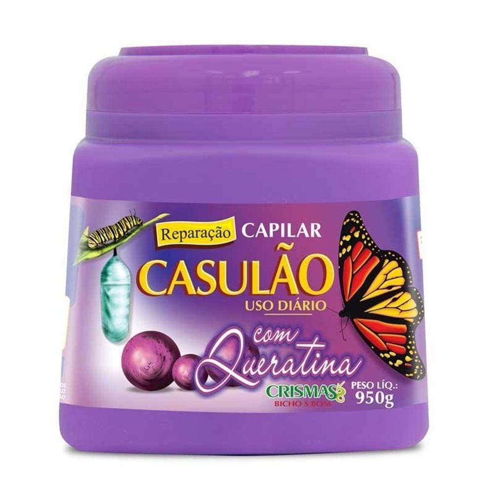 Creme De Tratamento Capilar Casulão Queratina 950g