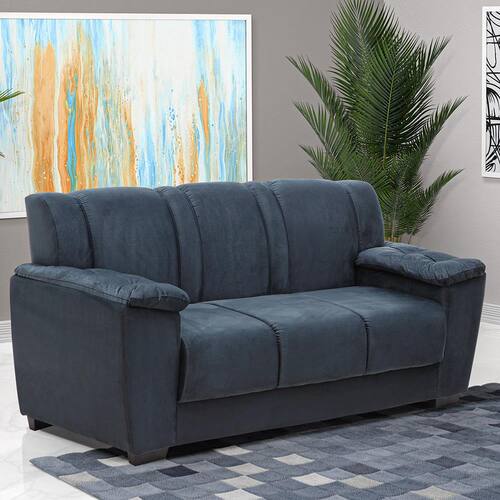 Sofá 3 Lugares Master Roma em Tecido Suede Veludo é boa?