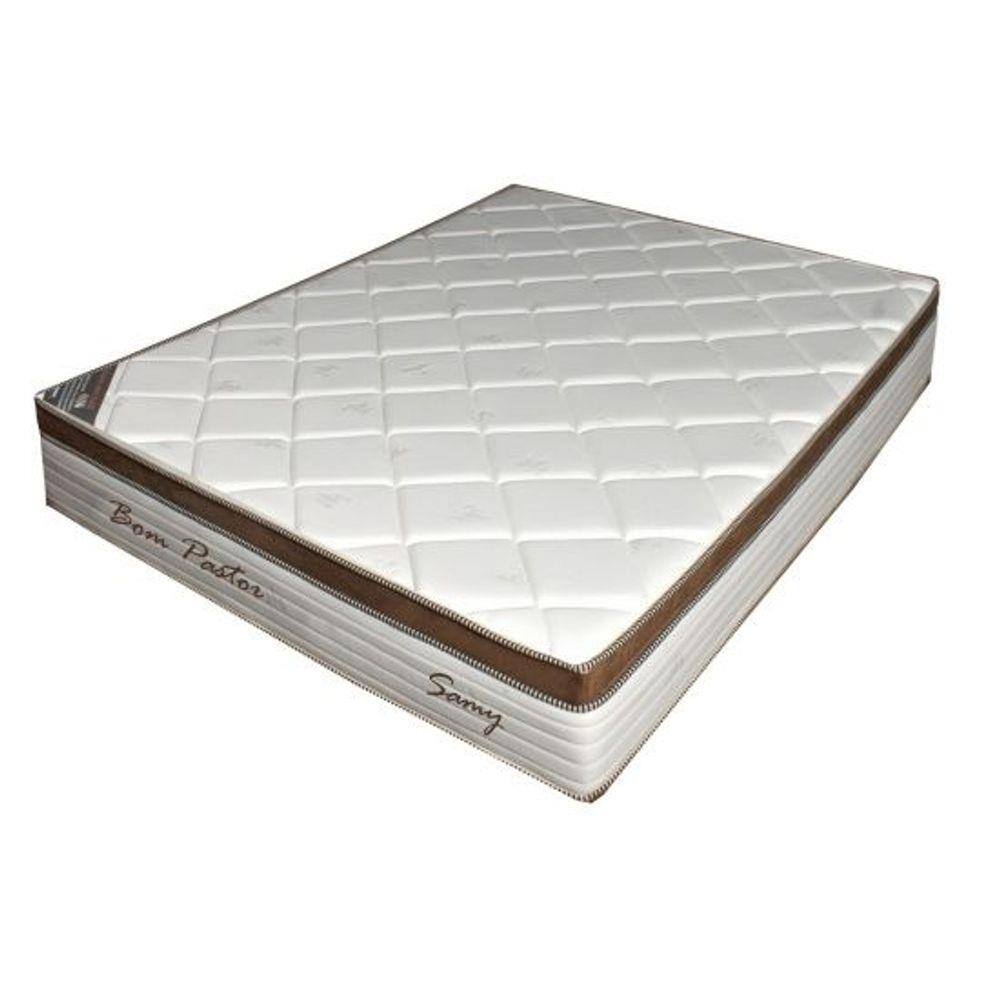 Colchão Casal Bom Pastor Samy Mola Pocket 1,38 x 0,34 | Extra
