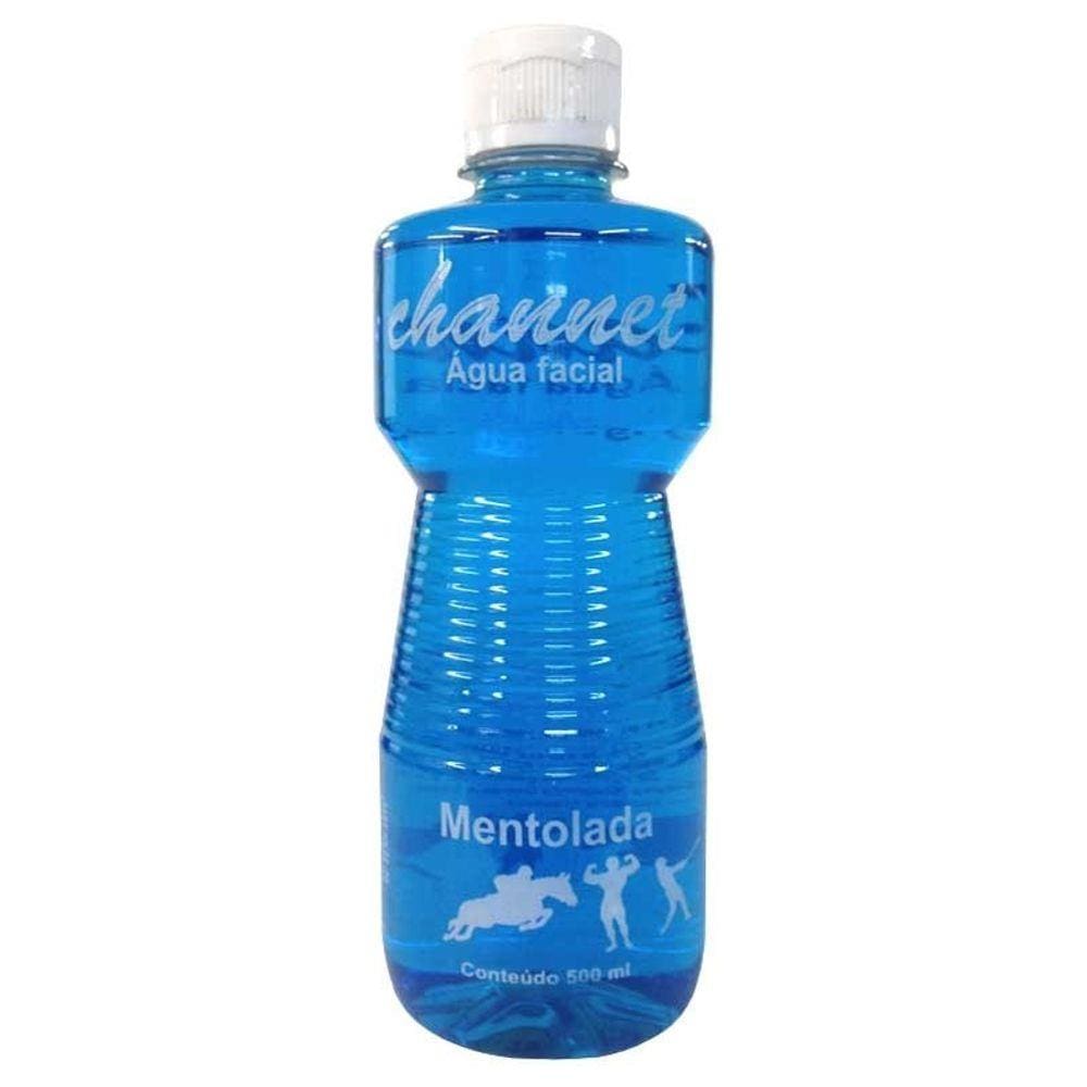 Água Facial Channet Mentolada 500ml