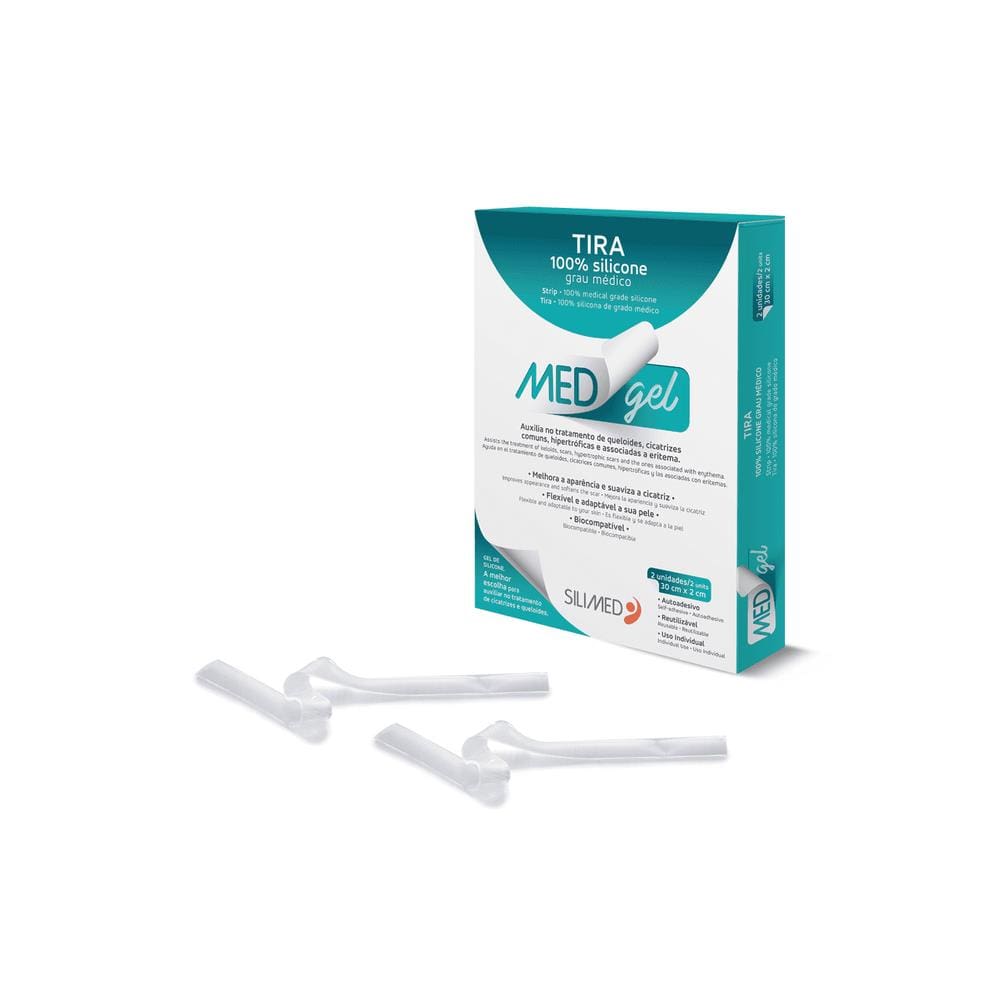 Medgel Silimed Tira de Silicone com 2 unidades