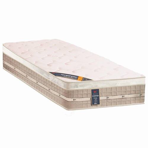 Colchão Solteiro Castor Premium Tecnopedic, Bege e Branco, 13674, Molas Bonnel Menor preço em Colchão Solteiro Castor Premium Tecnopedic, Bege e Branco, 13674, Molas Bonnel
