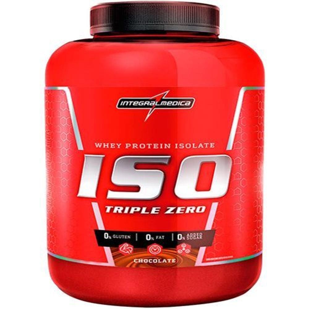 Whey Iso Triple Zero - Chocolate 1800G - Integralmédica