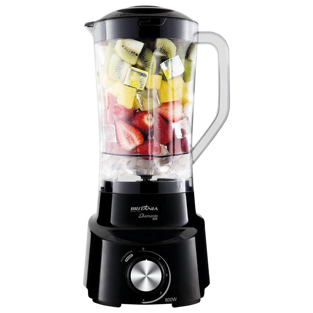 Liquidificador Britânia Diamante Preto 900W