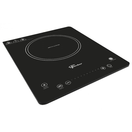 imagem-Fogão Cooktop Fischer 1Q Por Indução Mesa Vitrocerâmica - 110V