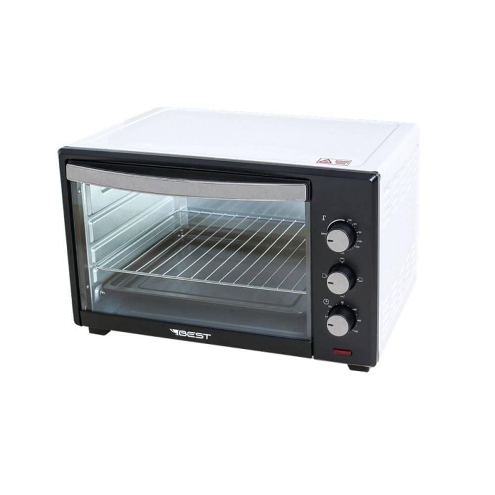 Forno Elétrico Best Plus 60L Preto com Branco