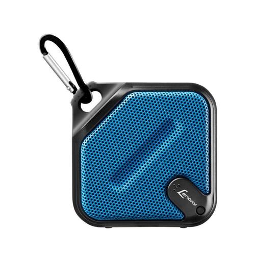 Speaker Antirespingo Lenoxx - BT 501 (Azul e Preto) Menor preço em Speaker Antirespingo Lenoxx - BT 501 (Azul e Preto)