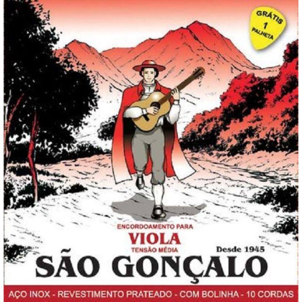Encordoamento Viola Caipira São Gonçalo