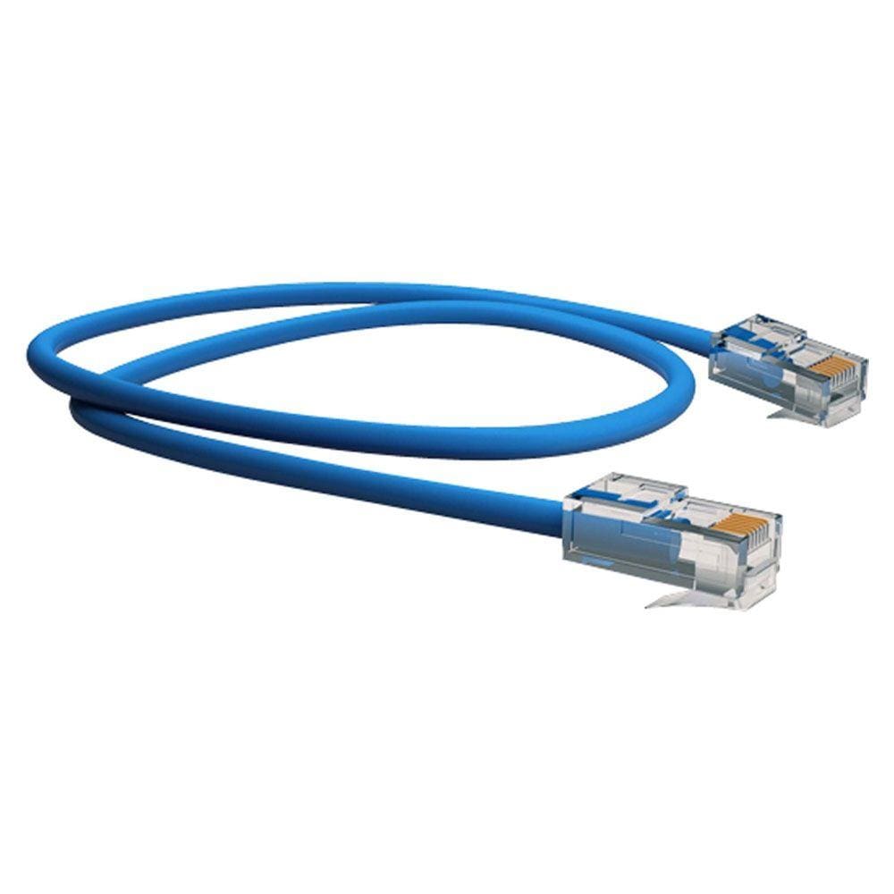 Patch Cord CAT6 U/UTP T568AB 0,5m Azul 35123600 Furukawa