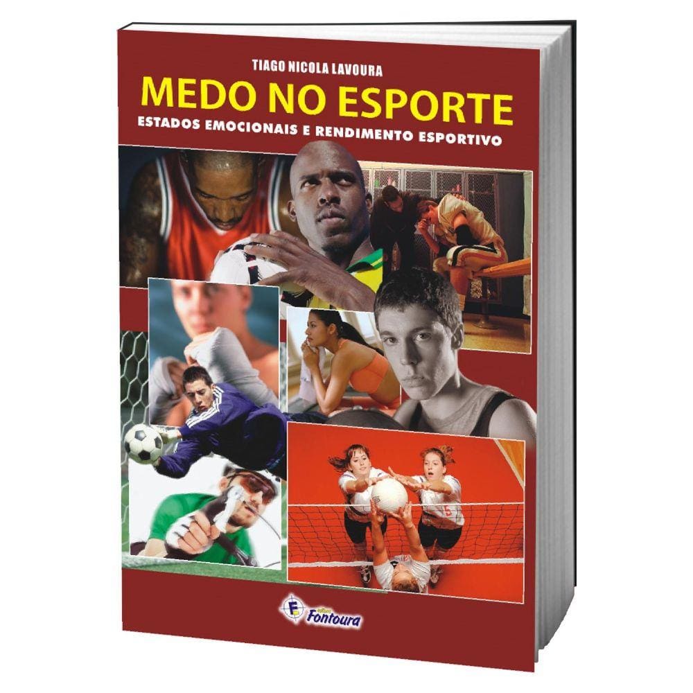 Livro Medo no esporte - estados emocionais e rendimento