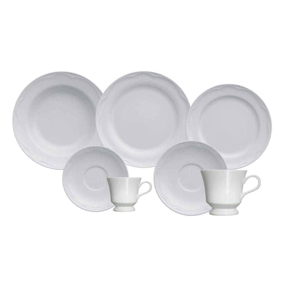 Jogo de Jantar em Porcelana Cottage 42 Peças - Germer