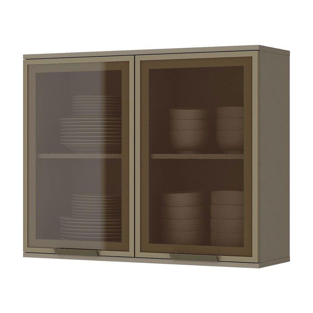 Armário Aéreo - 2 Portas 80cm Connect C55-23